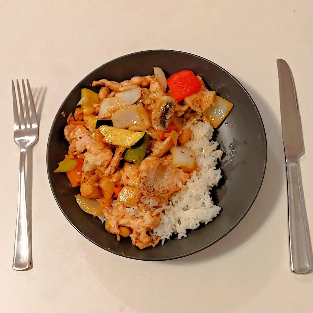 Hühnerfleisch Nach Gongbao-art
