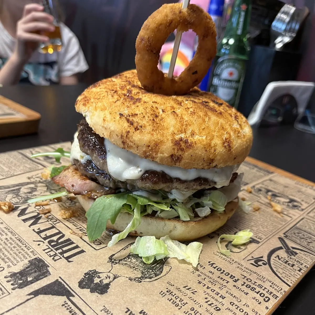 Double Jacks Burger