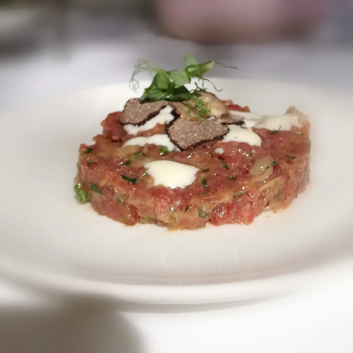Rindertartar Mit Trüffel
