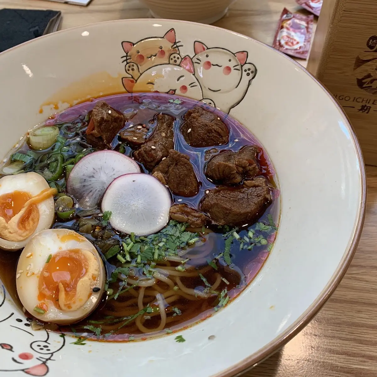 Beef Ramen with Extra Egg Topping