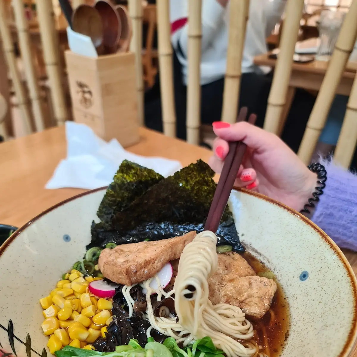 Black Garlic Ramen Vegan