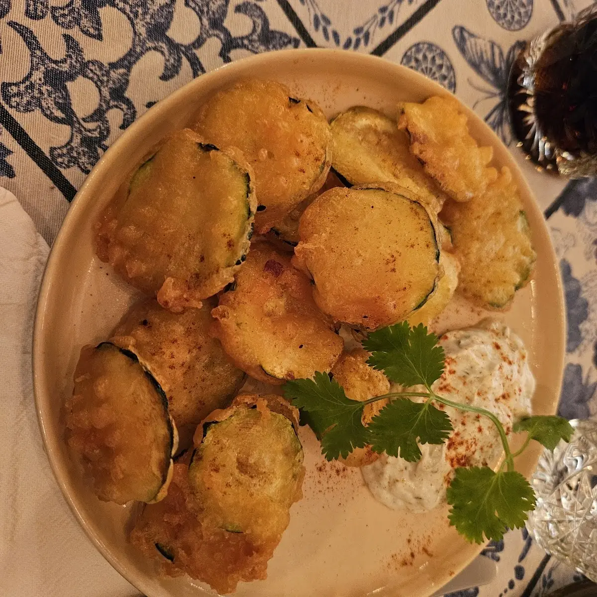 Frittierte Zucchini