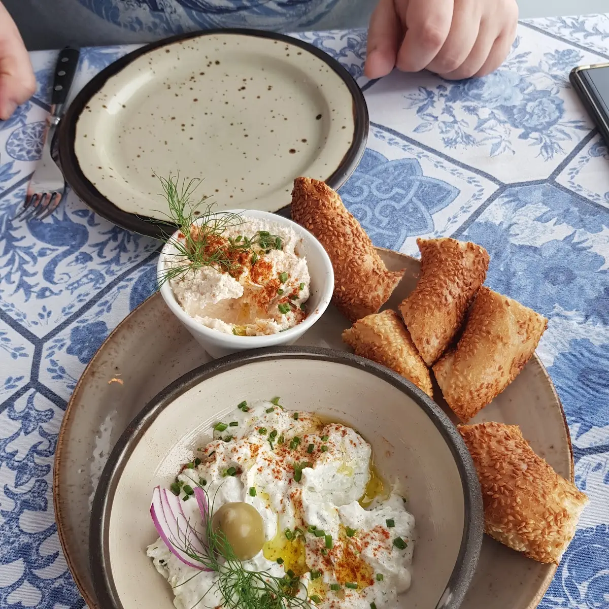 Tzatziki Und Kabeljauaufstrich