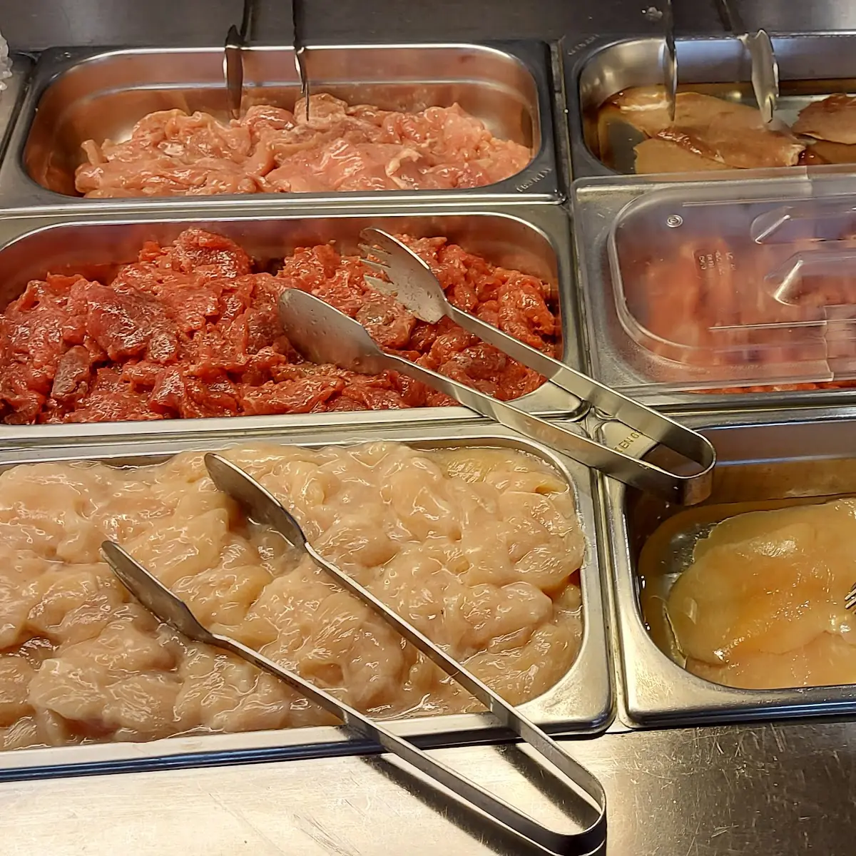 Frisches Verschiedenes Fleisch