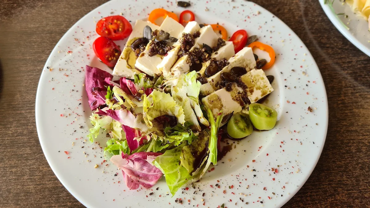 Schafkäse Mit Kürbiskernpesto