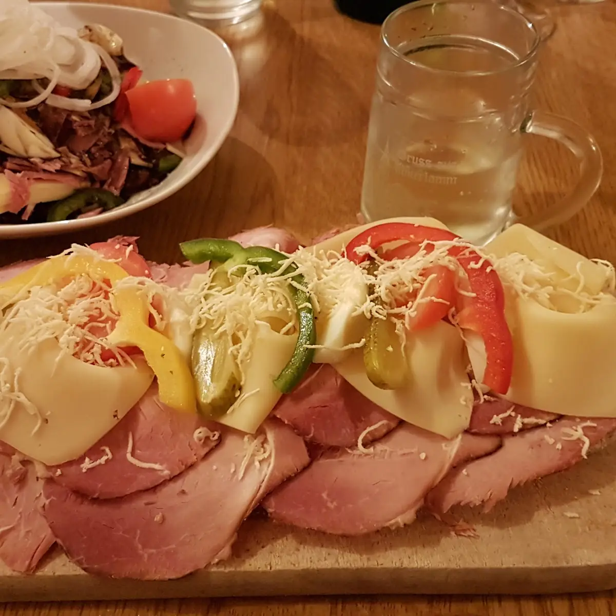 Schinken-käse-brot