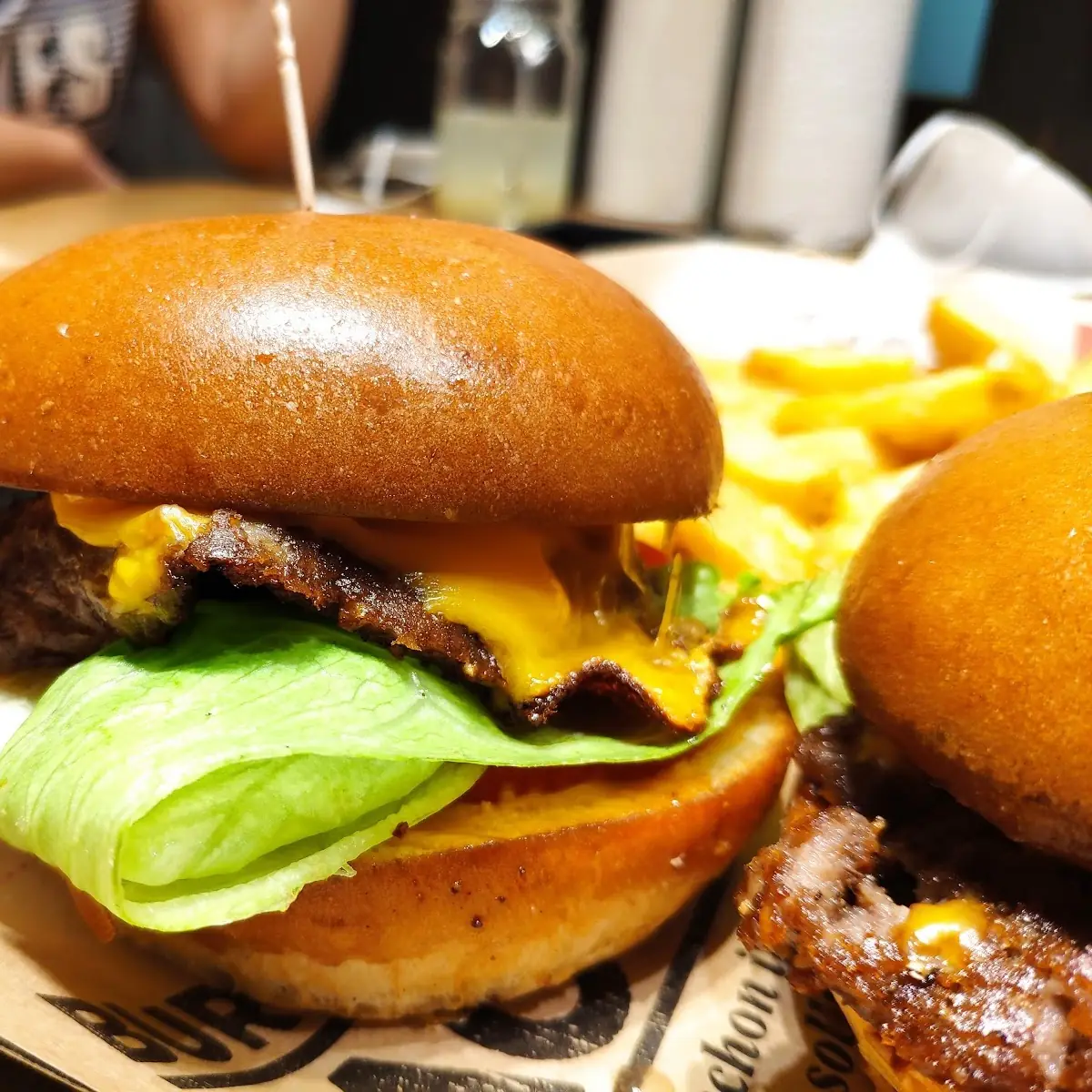 Cheeseburger with Fries