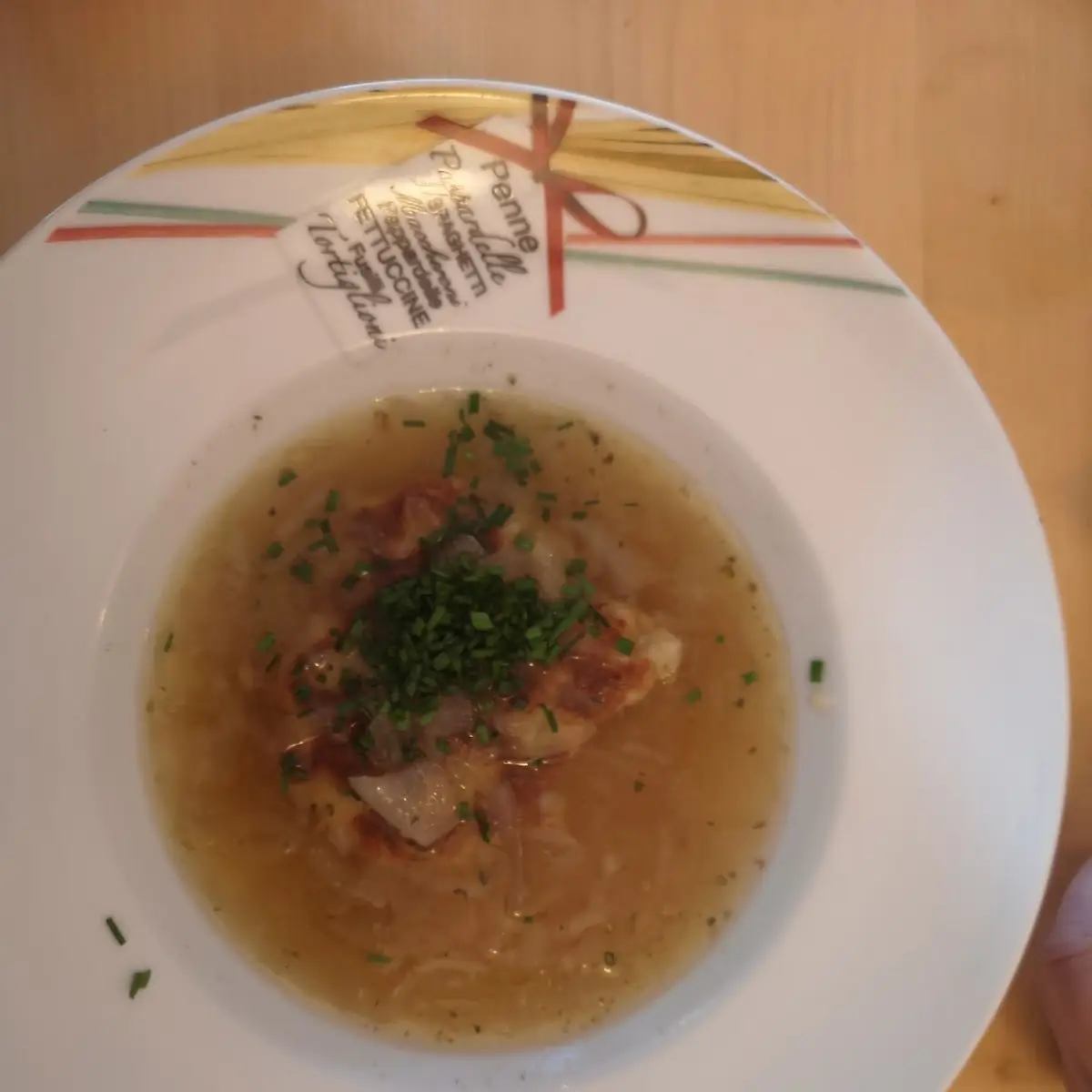 Zwiebelsuppe