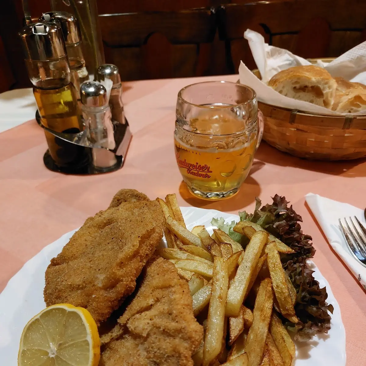 Schnitzel Wiener Art Mit Bauernkartoffeln
