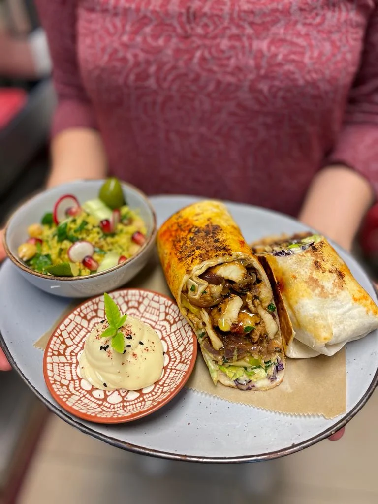 Kairo Style Falafel Wrap