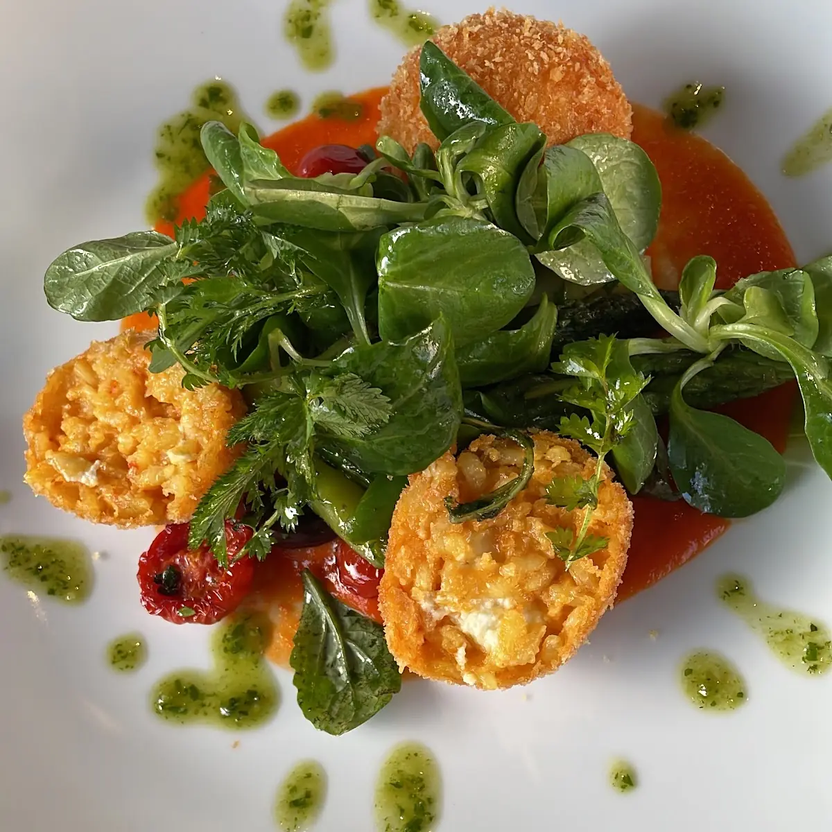 Arancini Mit Ziegenkäse