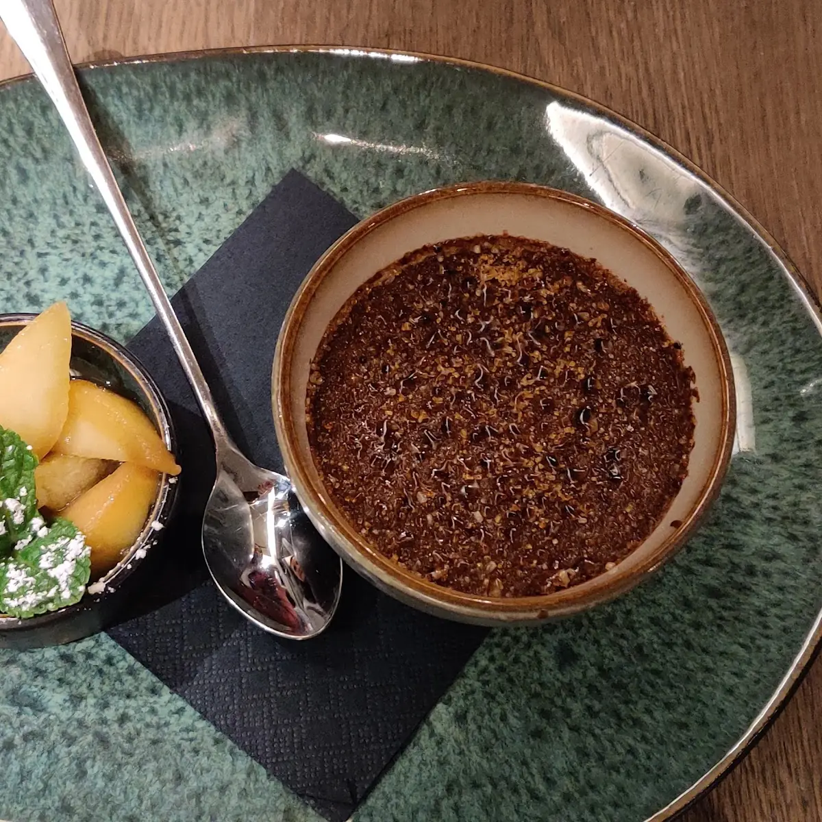 Schokoladen Crème Brûlée
