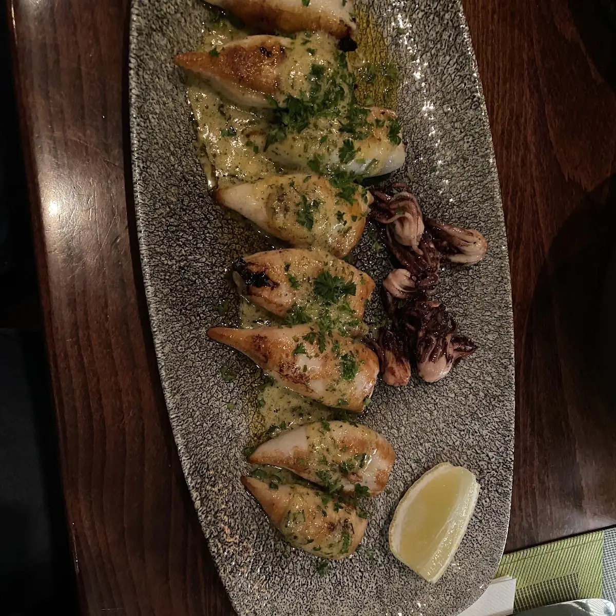 Calamari Alla Griglia