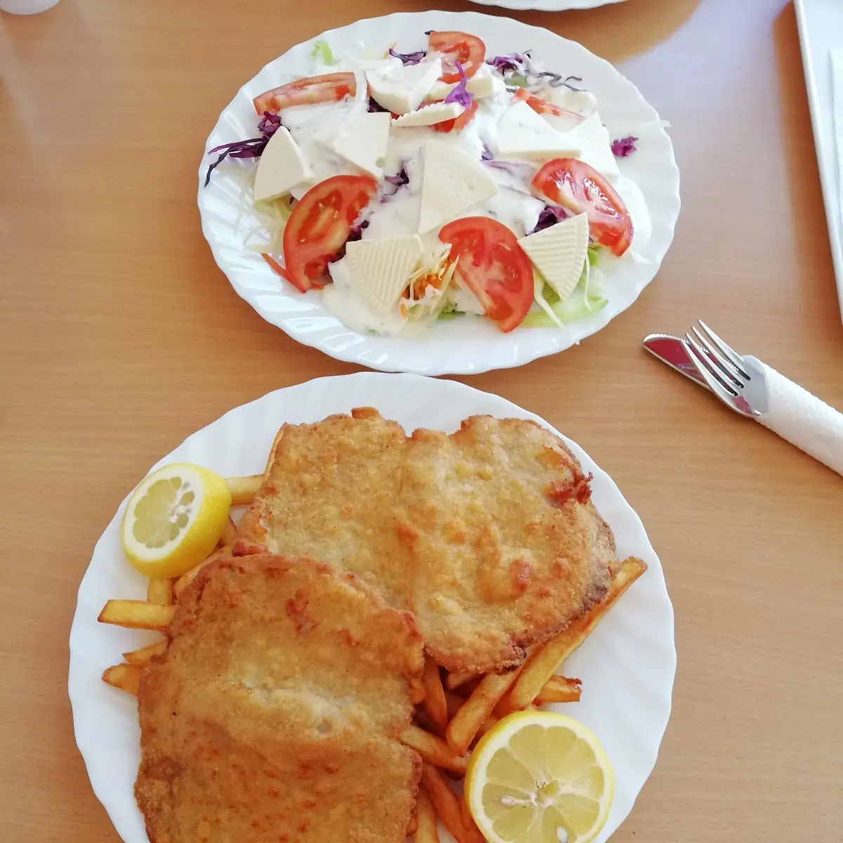 Schnitzel Teller