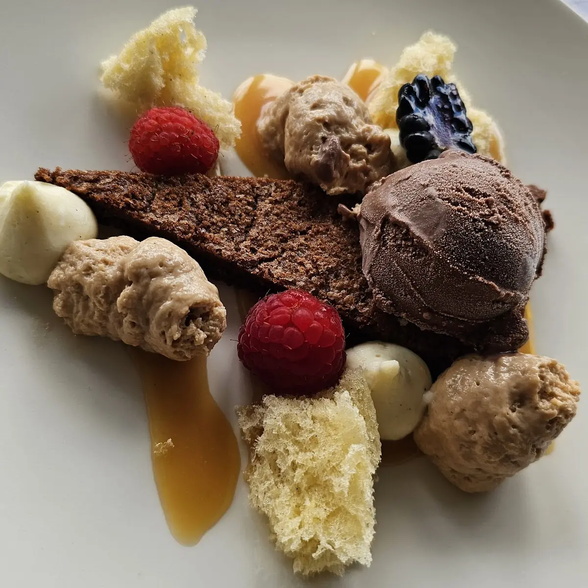 Warmer Schokoladenkuchen