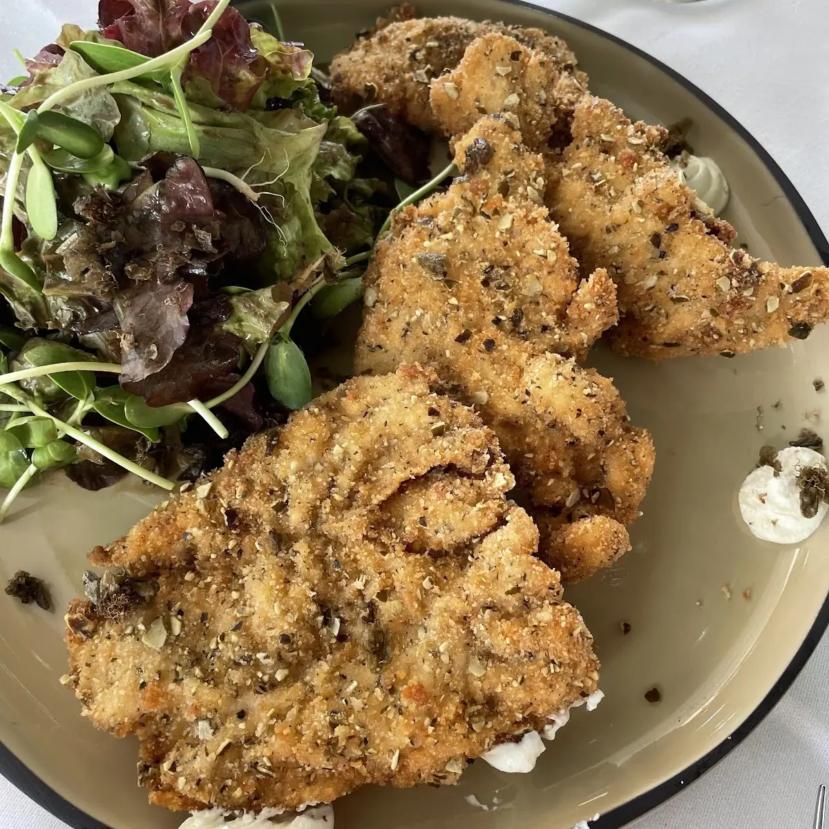 Backhendlsalat