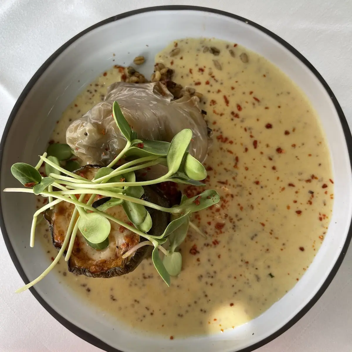 Gefüllte Paprika Und Zucchini Vegetarisch Mit Senfsoße
