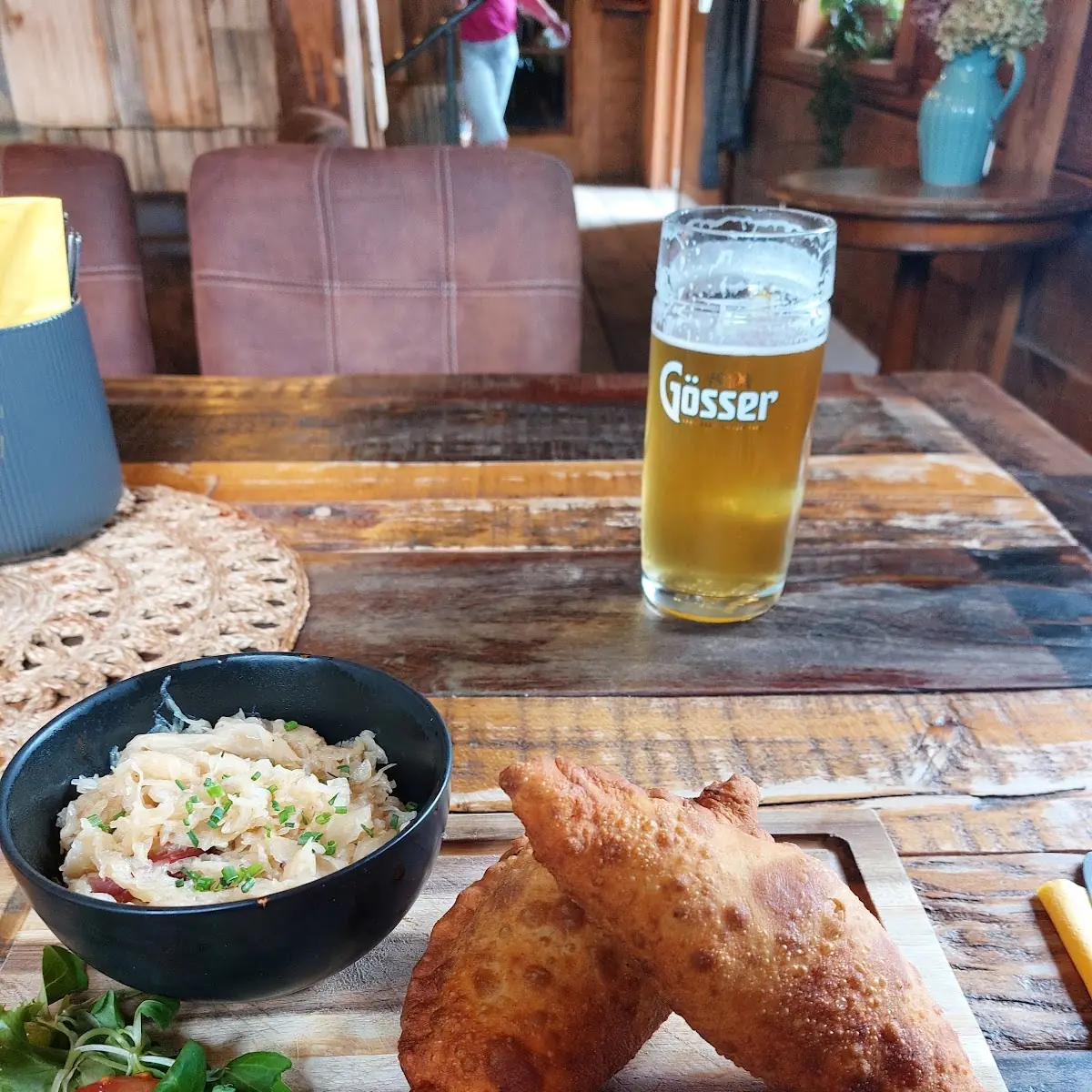 Gefüllte Teigtaschen