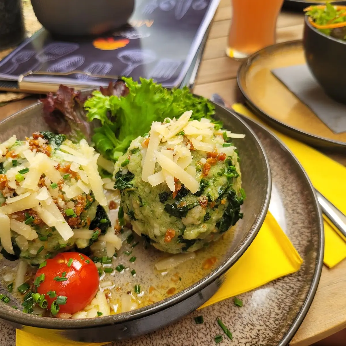 Spinatknödel