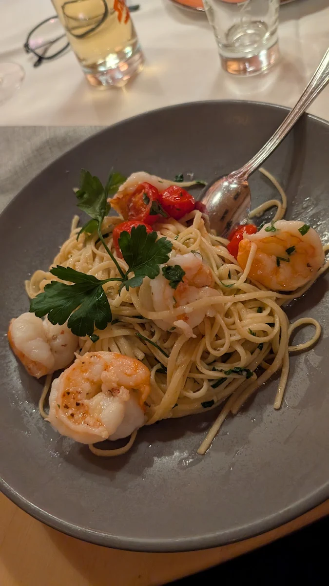 Linguine Aglio Olio E Gamberetti