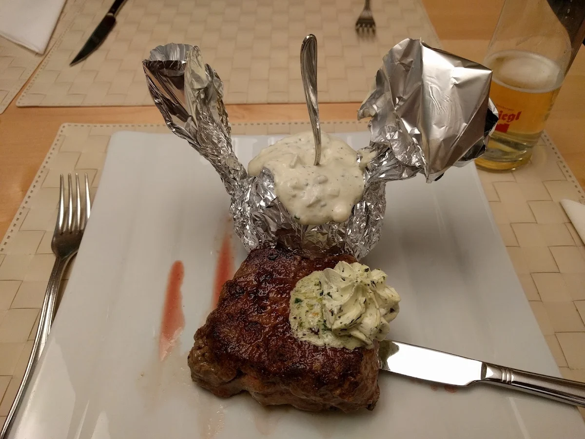 Steak Mit Ofenkartoffel