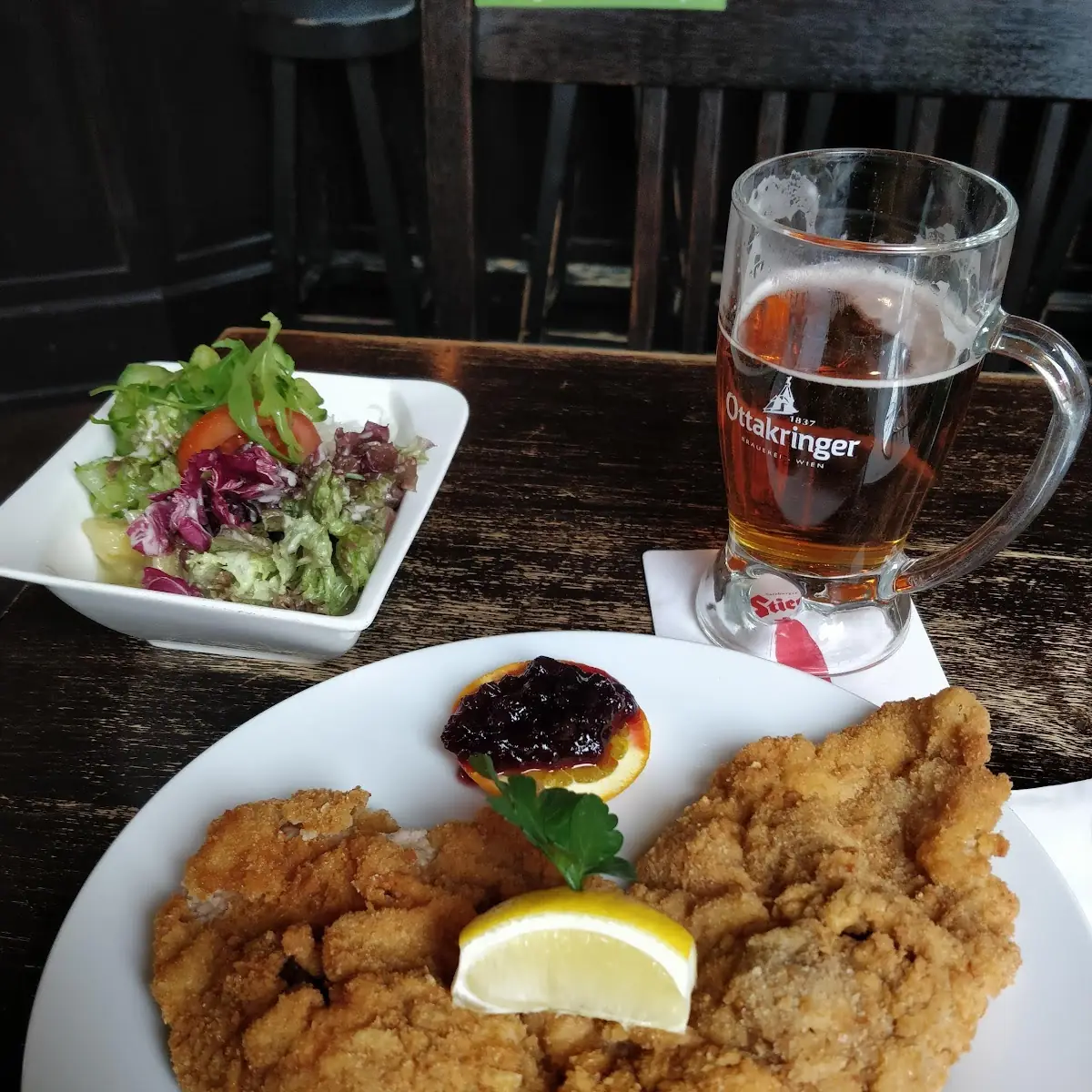 Großes Wiener Schnitzel Vom Kalb