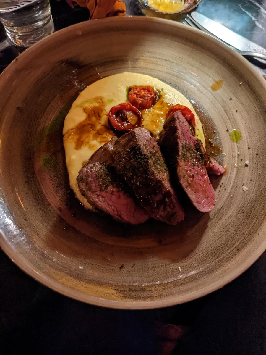 Lamb with Polenta
