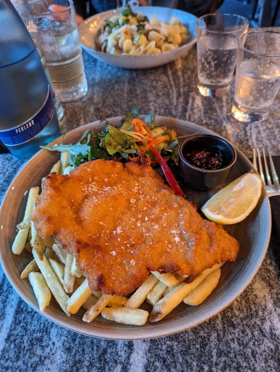 Wiener Schnitzel And Chips
