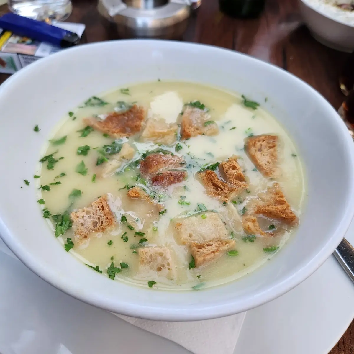 Spargelcremesuppe