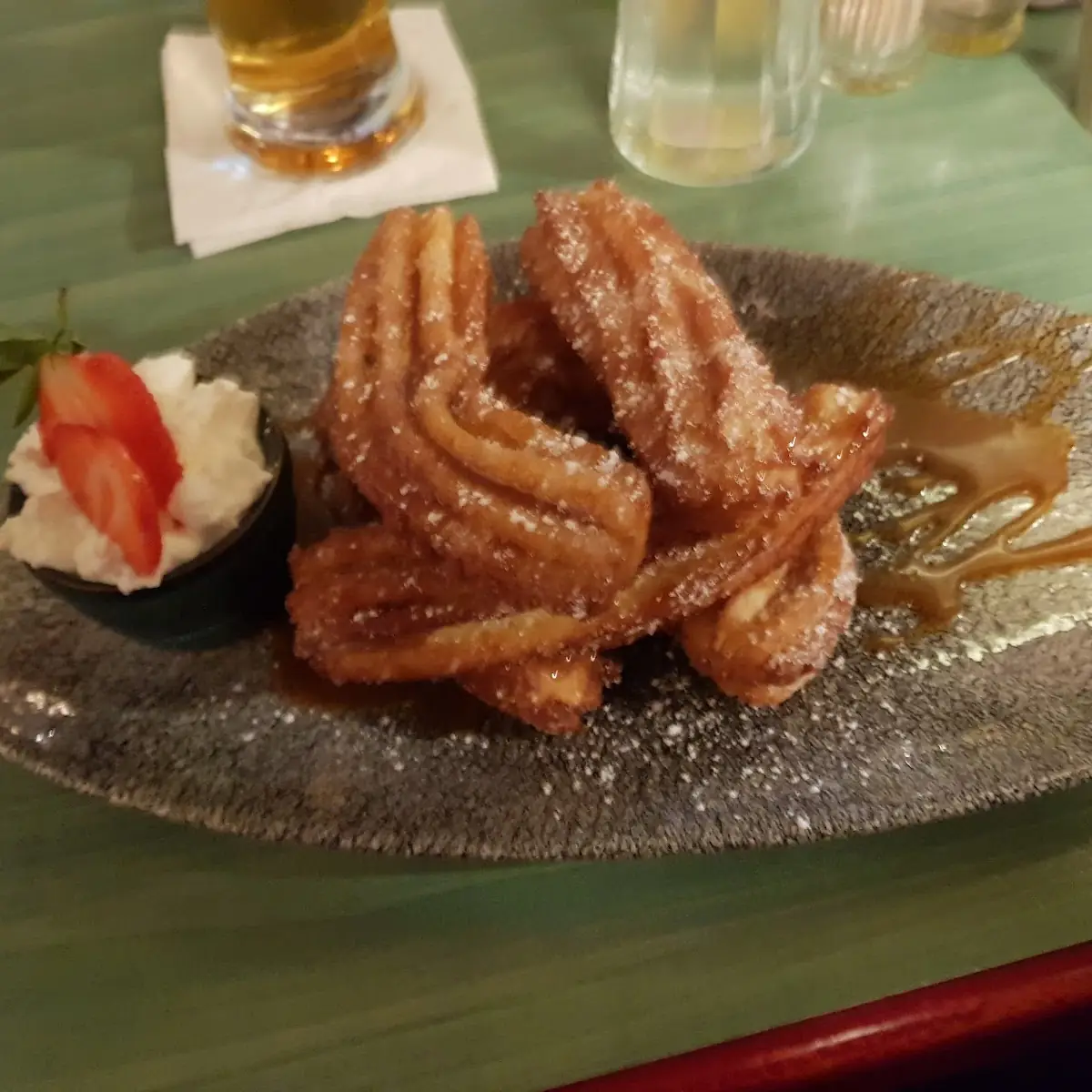 Churros Con Caramelo