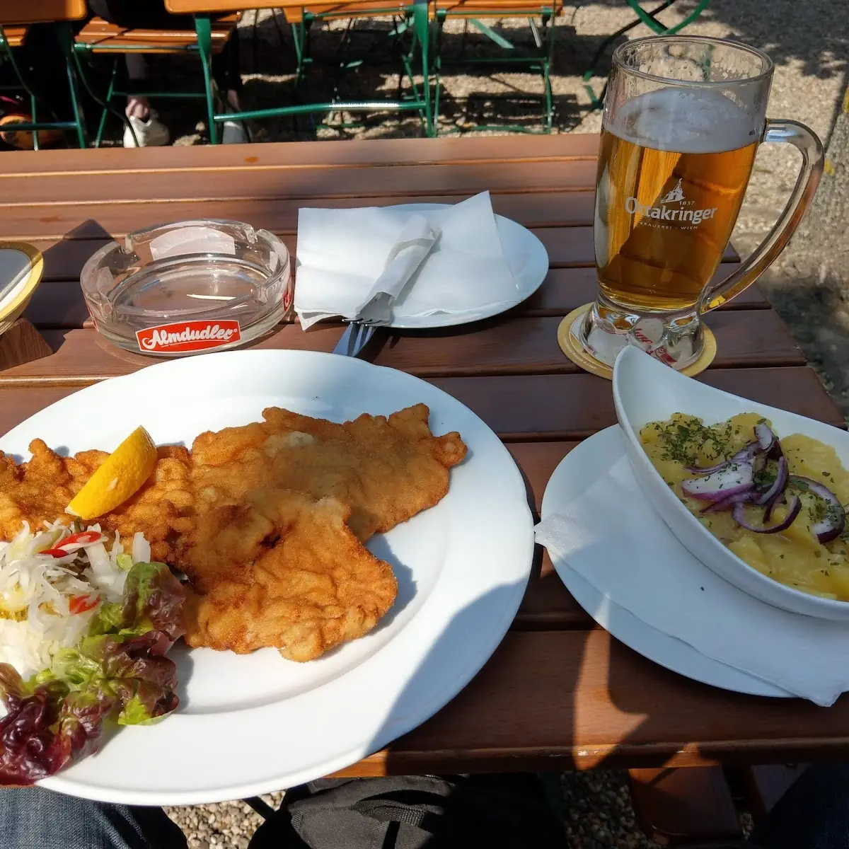Kalbswiener Mit Kartoffelsalat