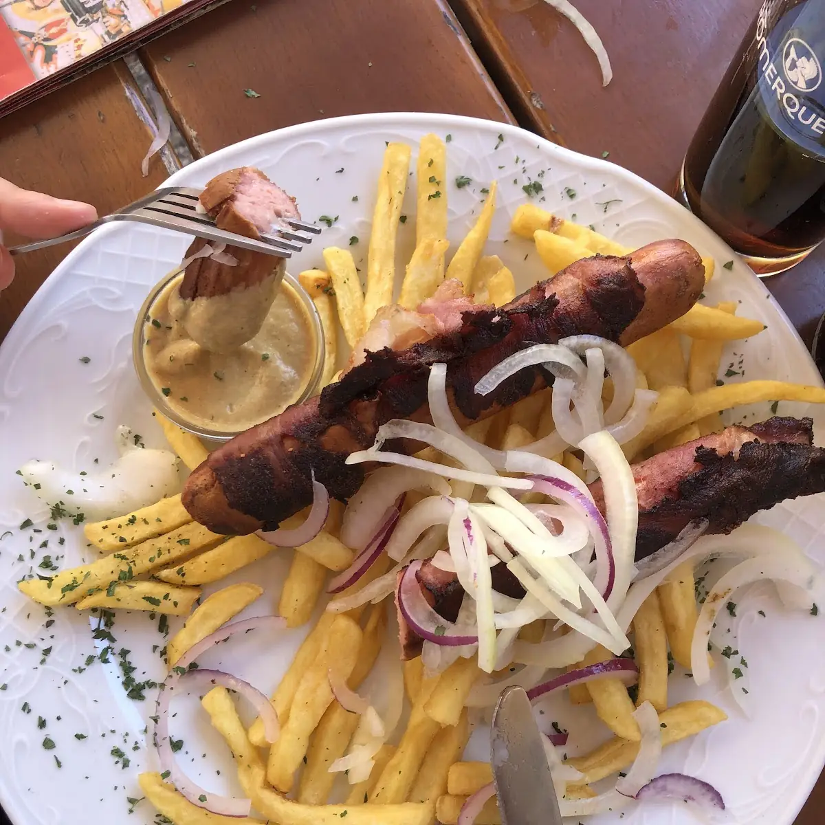 Wurstel Patatine Cipolle