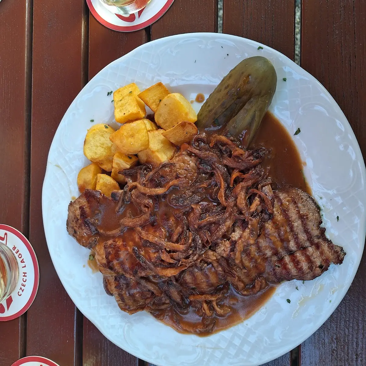 Zwiebelrostbraten