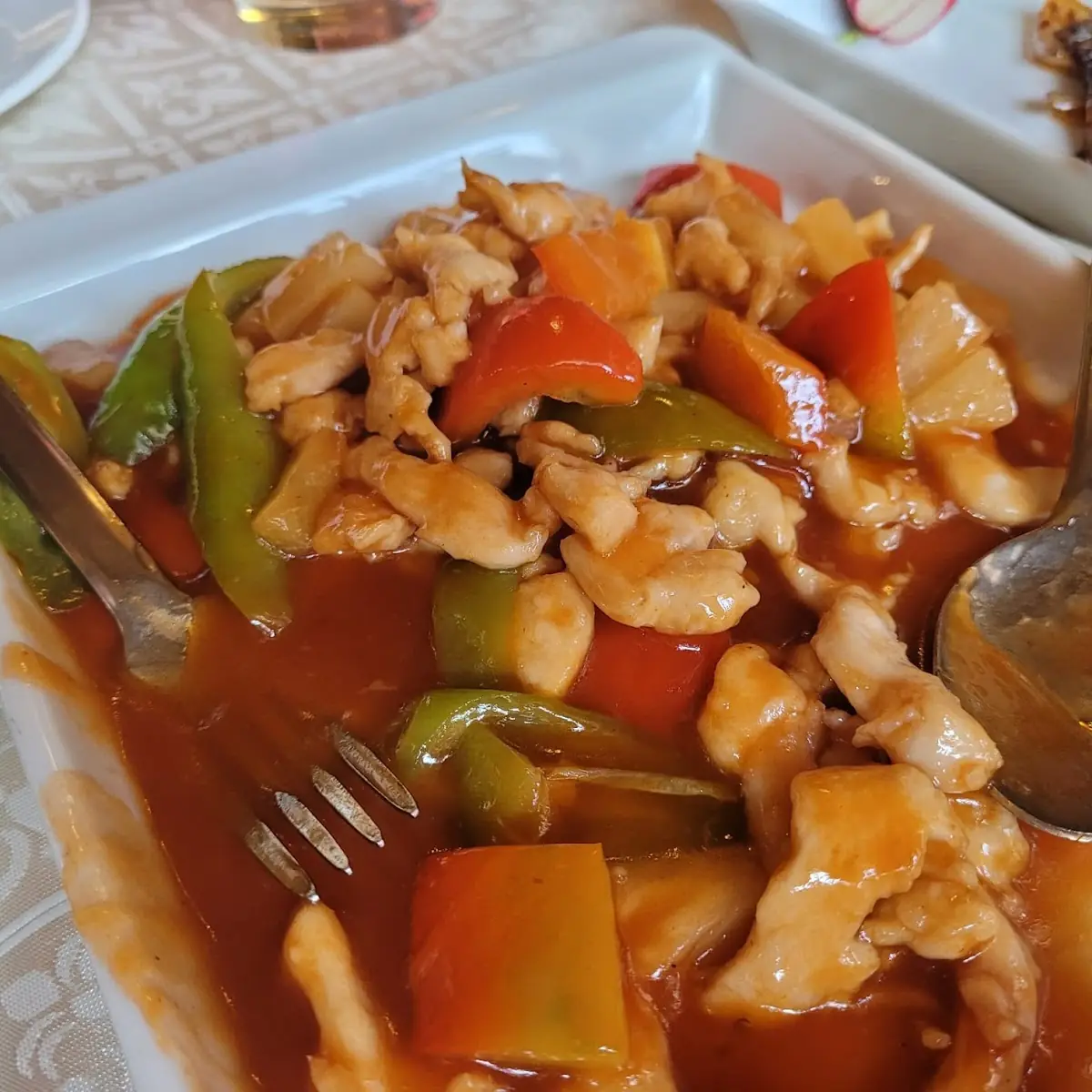 Huhn Süss-sauer