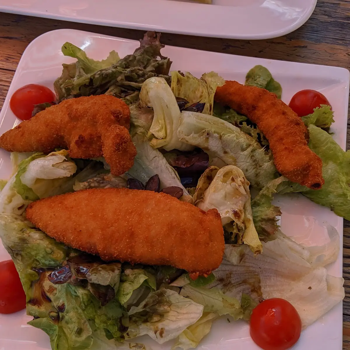 Backhendlsalat