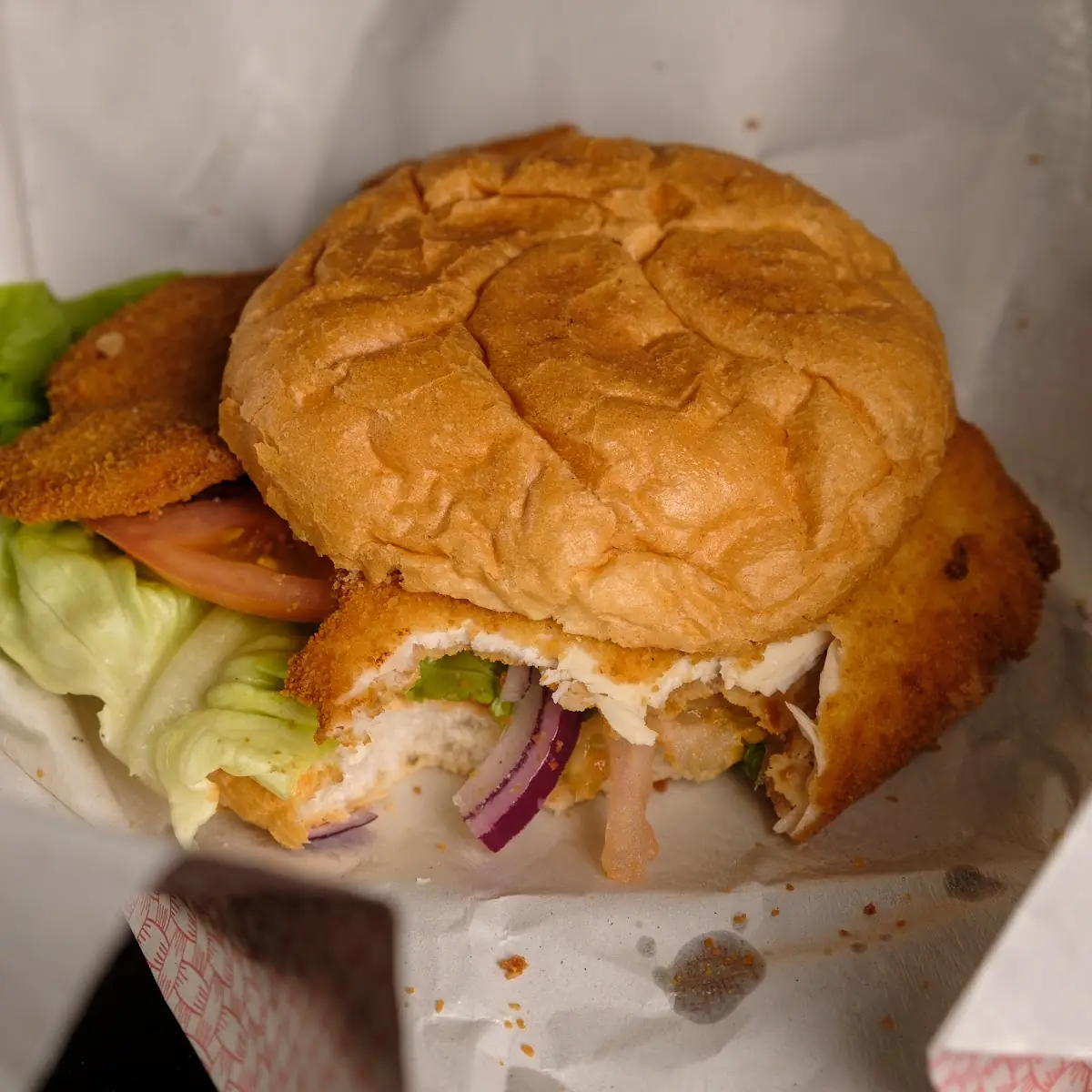 Schnitzel Semmel