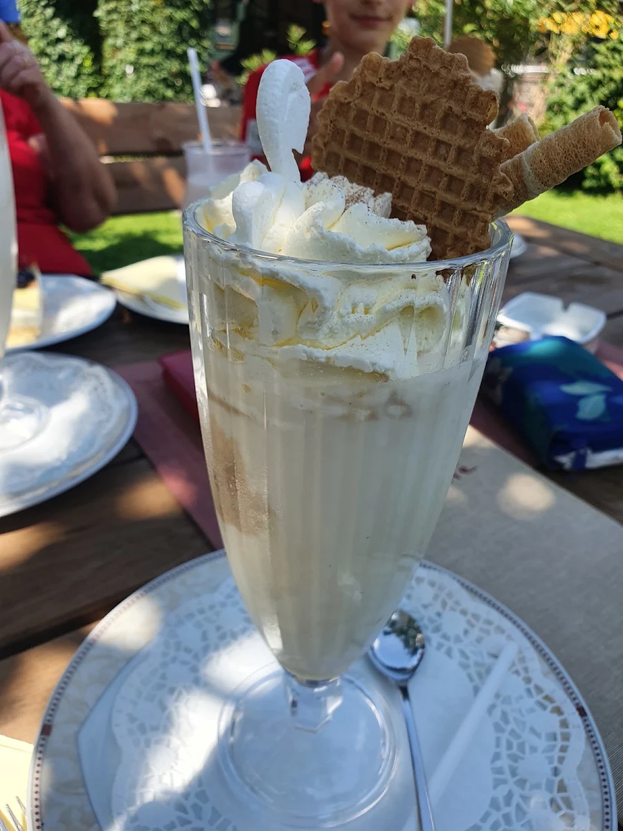 Weiße Eisschokolade