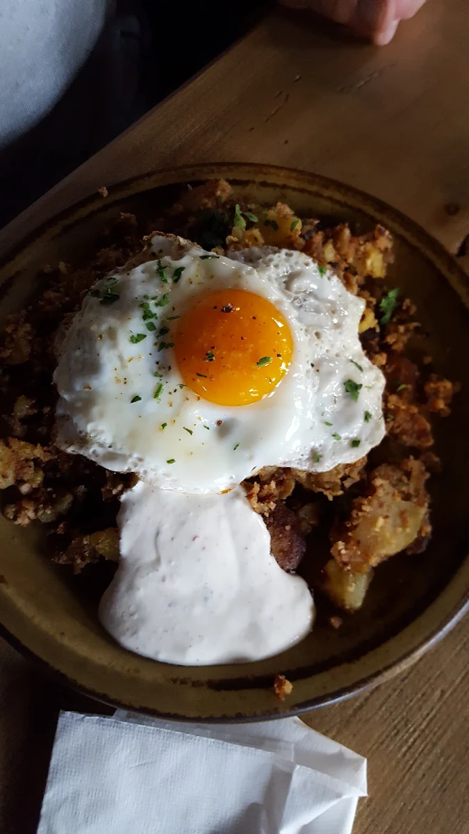Bratkartoffeln Mit Spiegelei