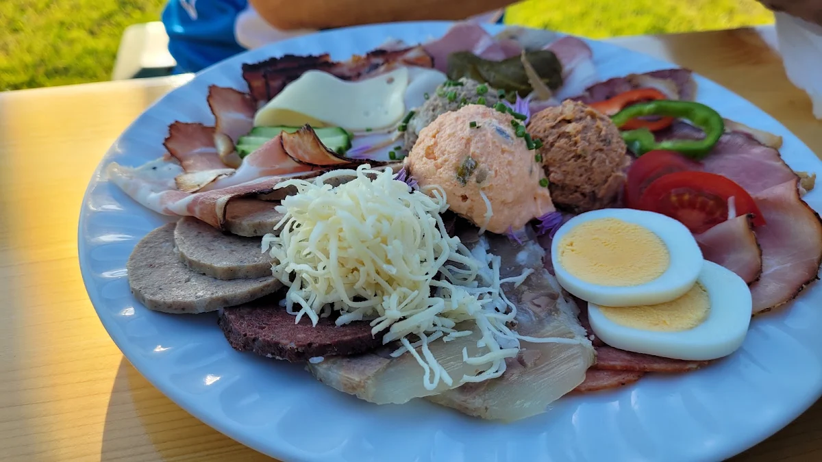 Gemischte Platte Teller