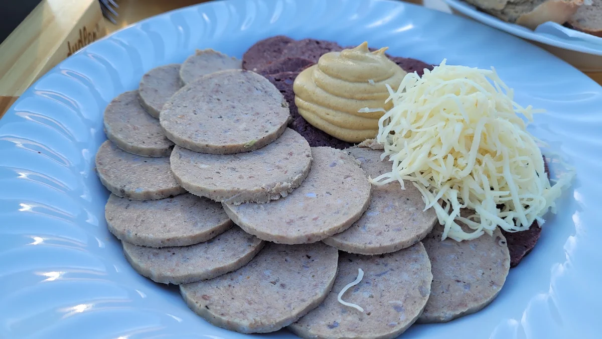 Leber Und Blutwurstplatte Gemischt