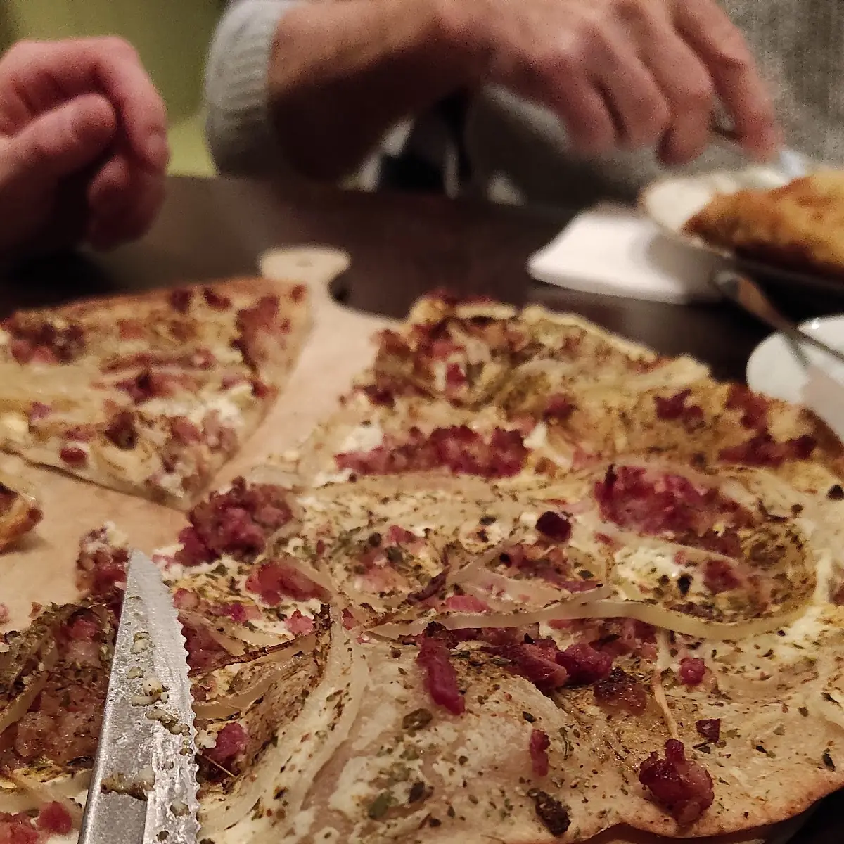 Elsässer Flammkuchen