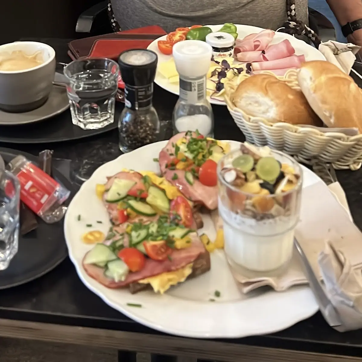 Frühstück Im Café
