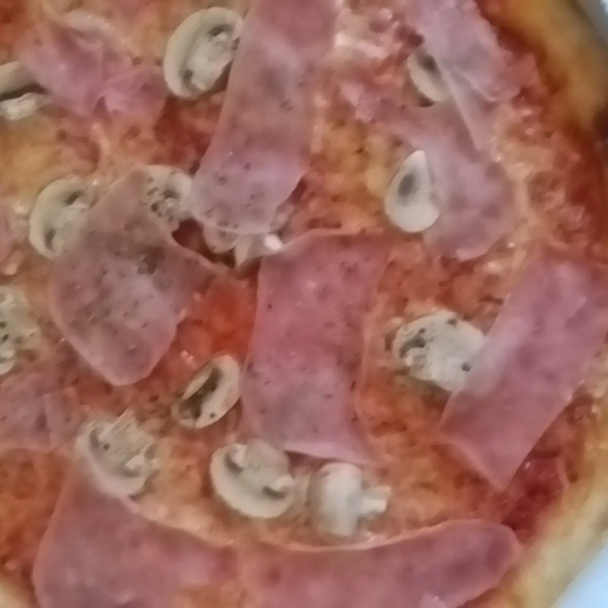 Pizza Schinken Champignons