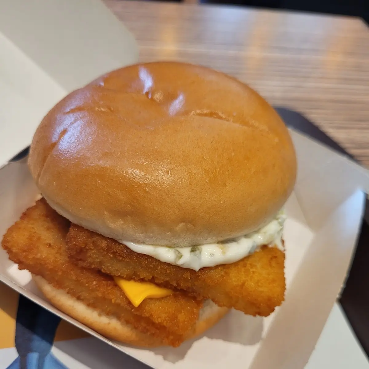 Double Fish Burger