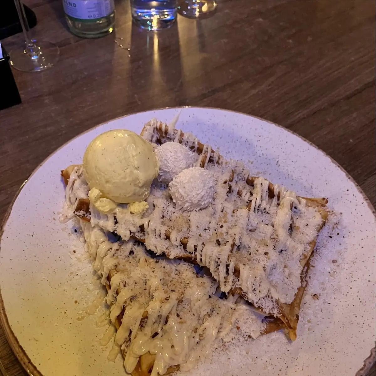 Waffel Mit Raffaello