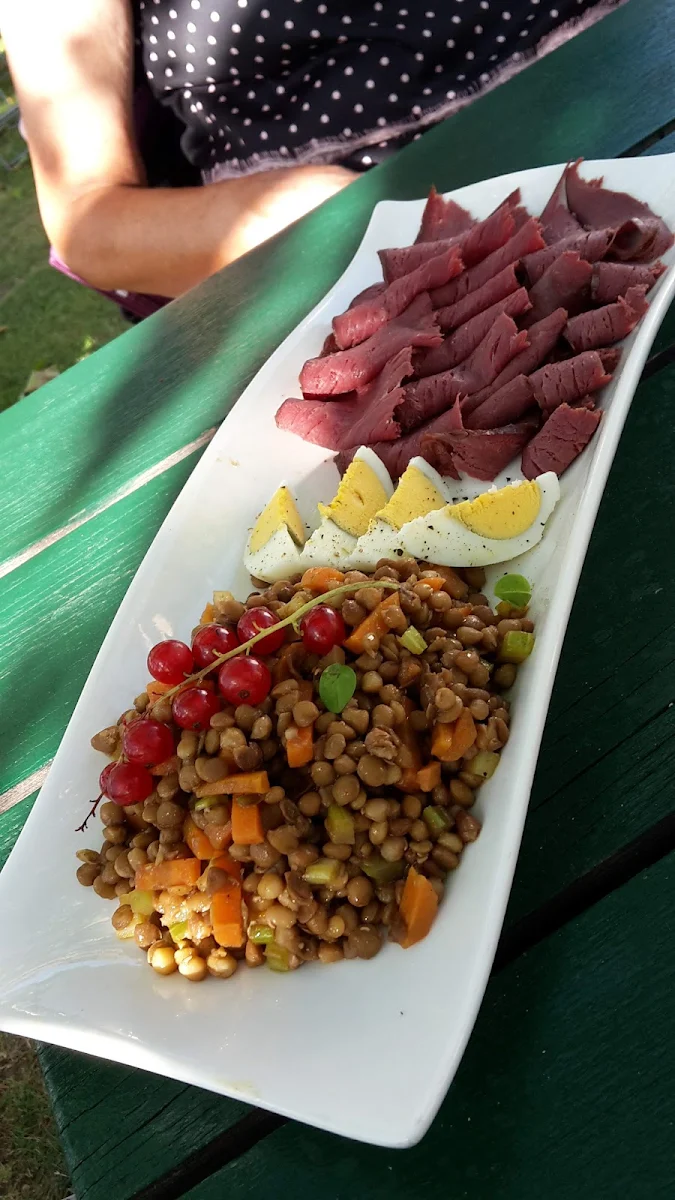 Linsensalat Mit Wildschinken