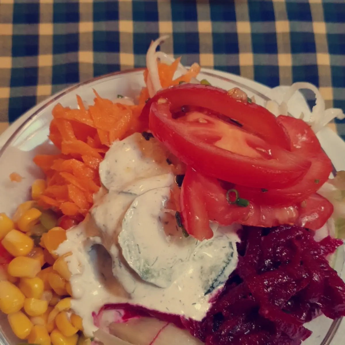 Salat Kleiner Gemischter Salat