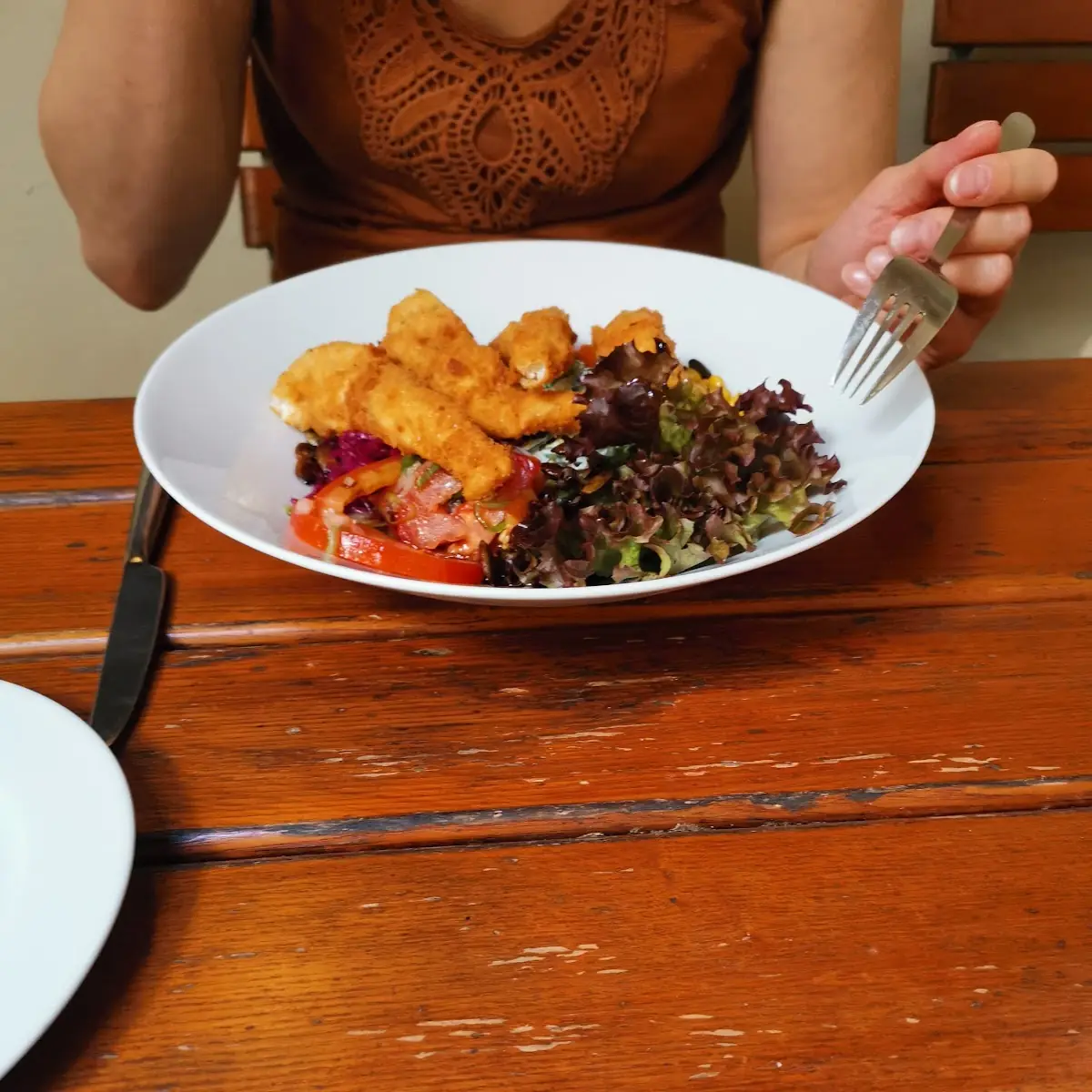 Salat Mit Brathändel