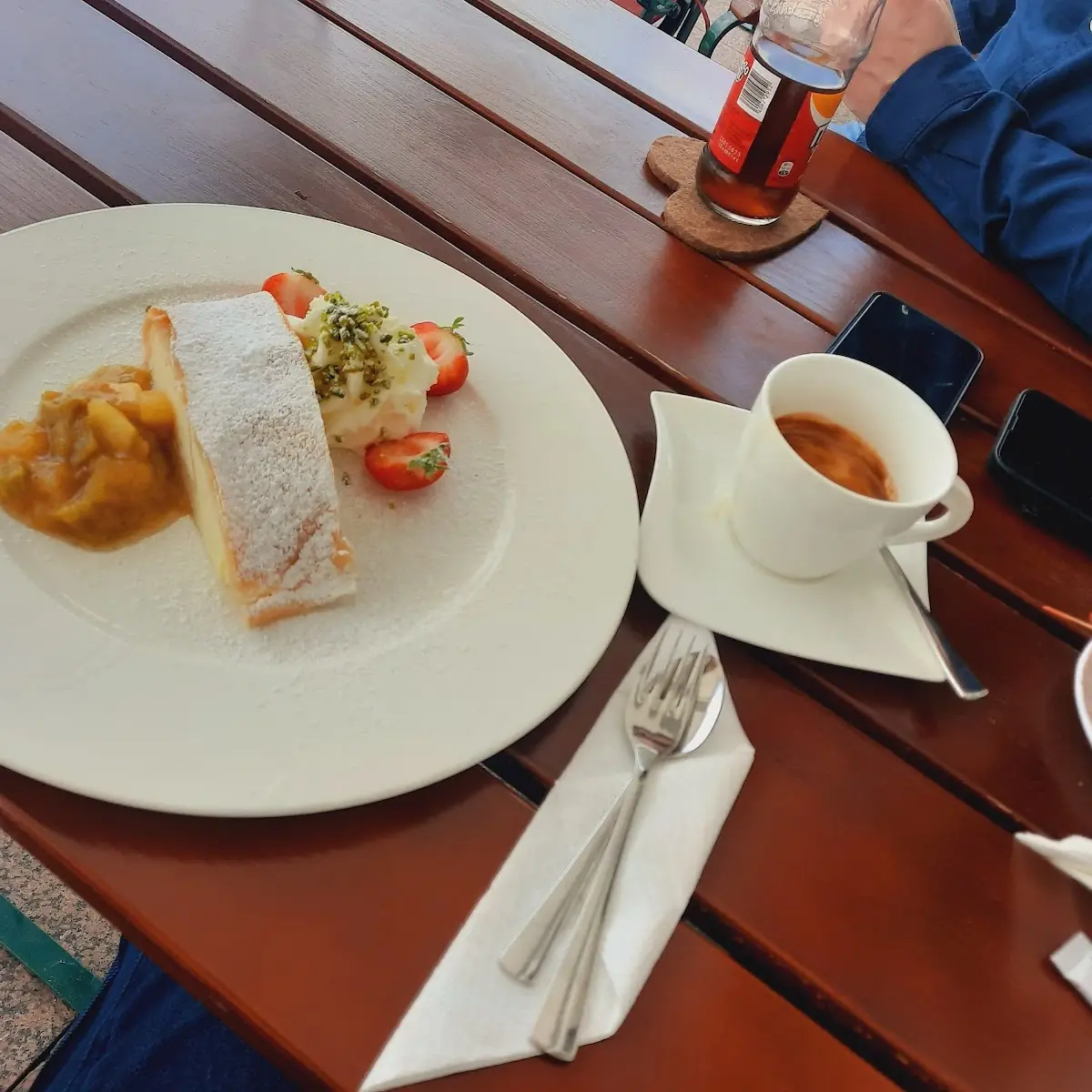 Apfeltasche Hausgemacht Mit Espresso