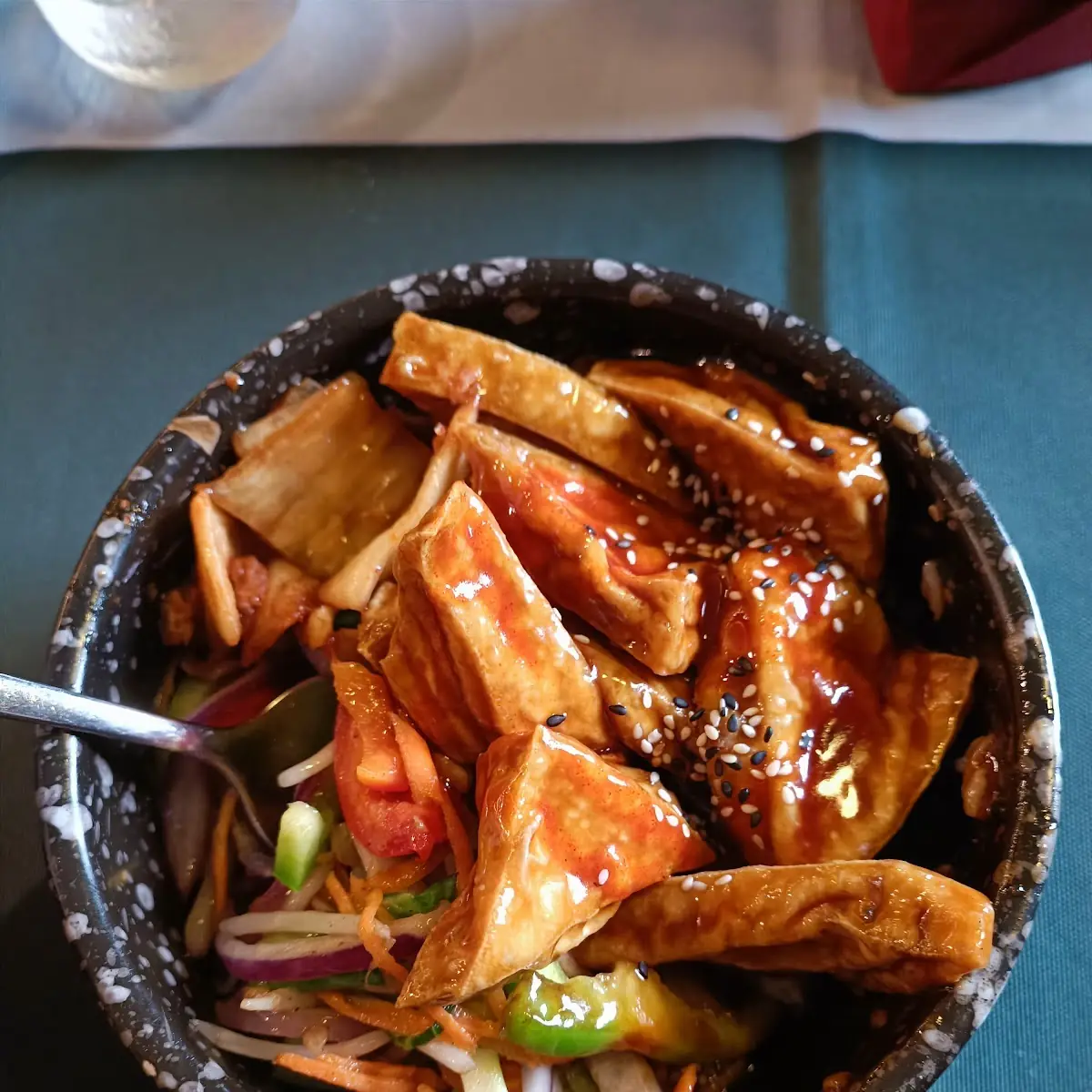 Gemüse Bibimbap Mit Extra Tofu